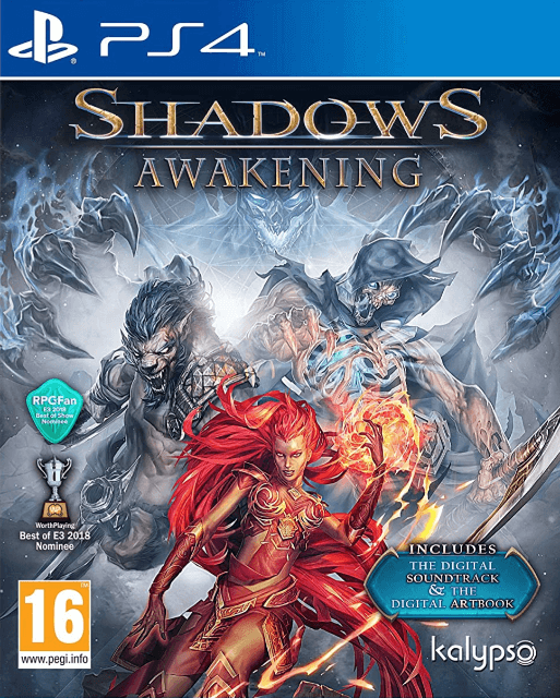 Shadows Awakening box art for Playstation 4